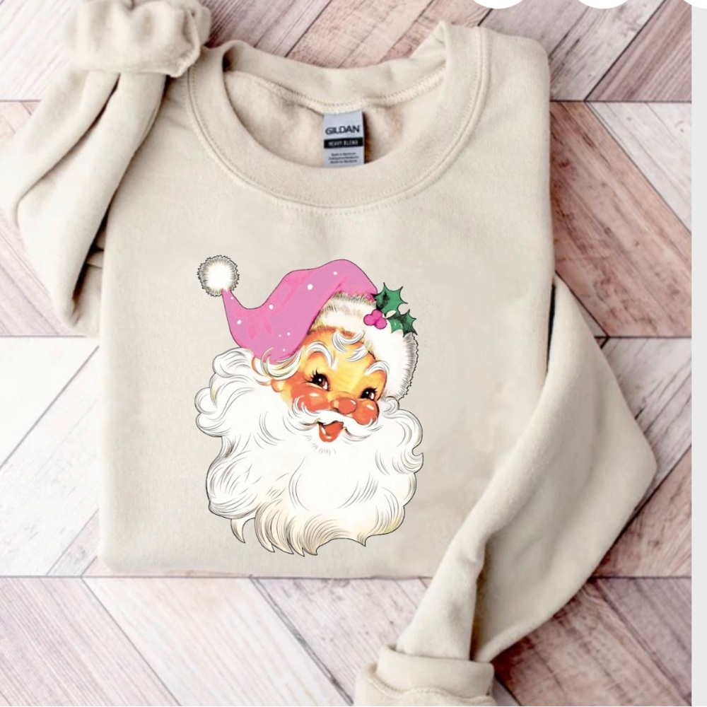 Gildan Oversized Santa Sweatshirt
